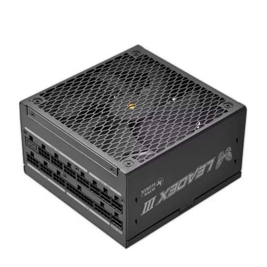 พาวเวอร์ซัพพลาย POWERSUPPLY SUPER FLOWER LEADEX III GOLD ATX 3.1 850W - 850W 80 PLUS GOLD (BLACK) (ATX)(SF-850F14GE(GL))ATX3.1 สามารถออกใบกำกับภาษีได้