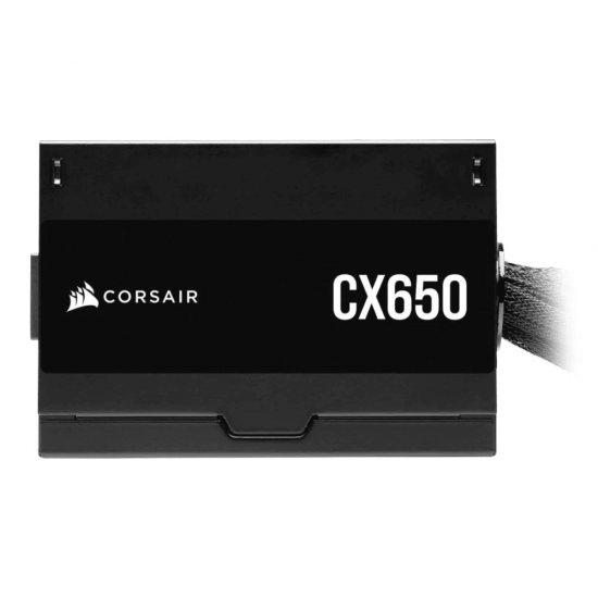 พาวเวอร์ซัพพลาย POWERSUPPLY CORSAIR CX650 (Black) 650W 80 PLUS BRONZE (CP-9020278-NA) สามารถออกใบกำกับภาษีได้