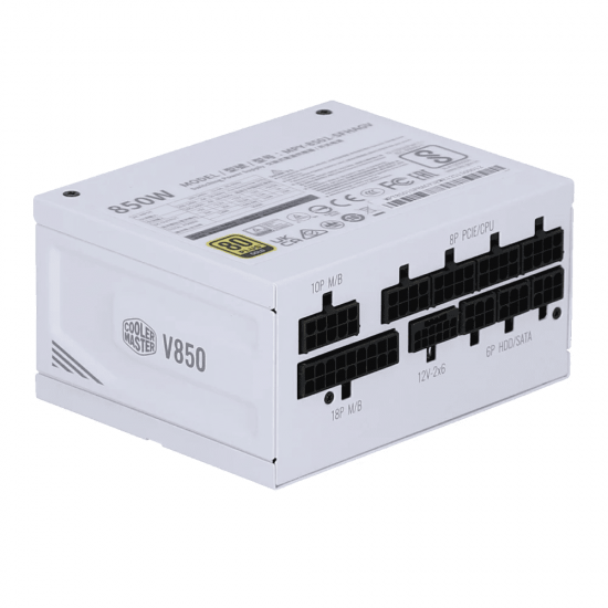 พาวเวอร์ซัพพลาย POWERSUPPLY Cooler Master V SFX 850W White Gold 80Plus Gold (MPY-8501-SFHAGV-3EWE) สามารถออกใบกำกับภาษีได้