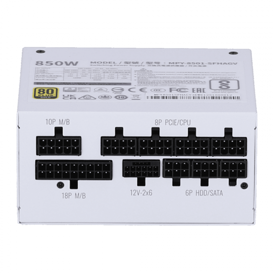 พาวเวอร์ซัพพลาย POWERSUPPLY Cooler Master V SFX 850W White Gold 80Plus Gold (MPY-8501-SFHAGV-3EWE) สามารถออกใบกำกับภาษีได้