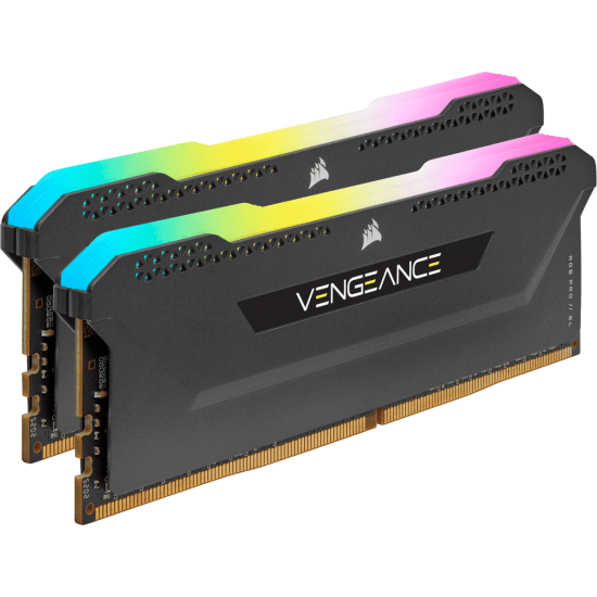 RAM Corsair 32 Gb/3600 DDR4 Vengeance RGB Pro SL (CMH32GX4M2Z3600C18)8Gbx2pcs.