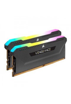 RAM Corsair 16 Gb/3200 DDR4 Black Vengeance RGB Pro SL (CMH16GX4M2E3200C16)8Gbx2pcs.