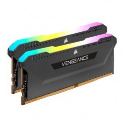 RAM Corsair 16 Gb/3200 DDR4 Black Vengeance RGB Pro SL (CMH16GX4M2E3200C16)8Gbx2pcs.