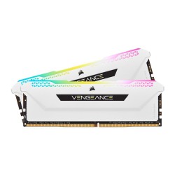 แรม RAM Corsair 16 Gb/3200 DDR4 White Vengeance RGB Pro SL (CMH16GX4M2E3200C16W)8Gbx2pcs. (AD4U3200716G22-RGN) สามารถออกใบกำกับภาษีได้