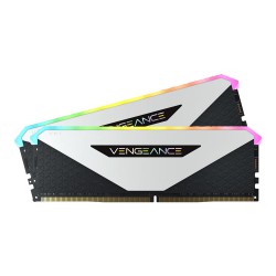 RAM Corsair 16 Gb/3200 DDR4 White Vengeance RGB RT (CMN16GX4M2Z3200C16W)8Gbx2pcs.
