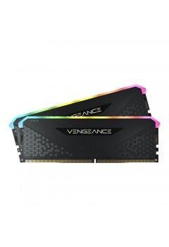 RAM Corsair 16 Gb/3200 DDR4 Black Vengeance RGB RS (CMG16GX4M2E3200C16)8Gbx2pcs.