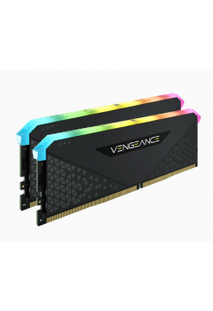 RAM Corsair 32 Gb/3200 DDR4 Black Vengeance RGB RS (CMG32GX4M2E3200C16)16Gbx2pcs.