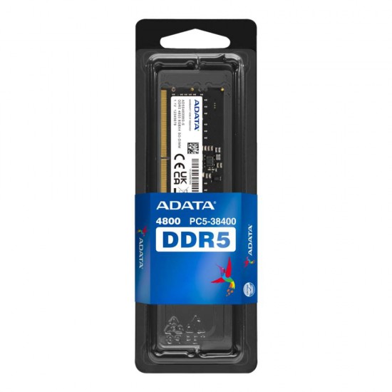 แรมโน๊ตบุ๊ค RAM NB ADATA 8Gb/4800 DDR5 PC5-38400 SO-DIMM (AD5S48008G-S) สามารถออกใบกำกับภาษีได้