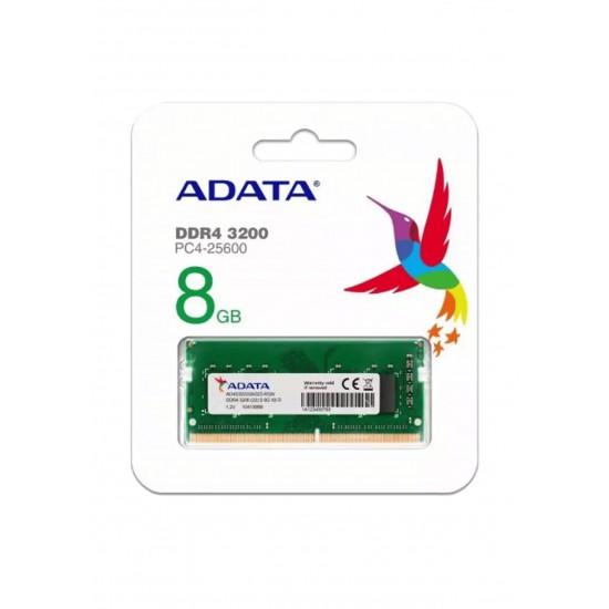 แรมโน๊ตบุ๊ค RAM NB ADATA 8Gb/3200 DDR4 PC4-25600 SO-DIMM (AD4S32008G22-SGN) สามารถออกใบกำกับภาษีได้