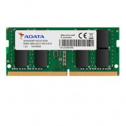 แรมโน๊ตบุ๊ค RAM NB ADATA 8Gb/3200 DDR4 PC4-25600 SO-DIMM (AD4S32008G22-SGN) สามารถออกใบกำกับภาษีได้