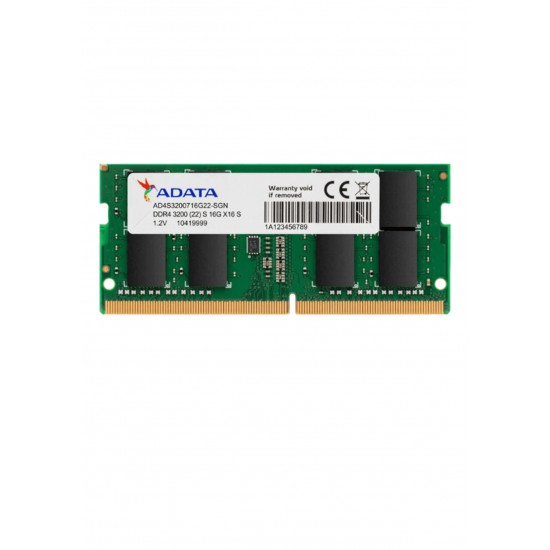 แรมโน๊ตบุ๊ค RAM NB ADATA 8Gb/3200 DDR4 PC4-25600 SO-DIMM (AD4S32008G22-SGN) สามารถออกใบกำกับภาษีได้