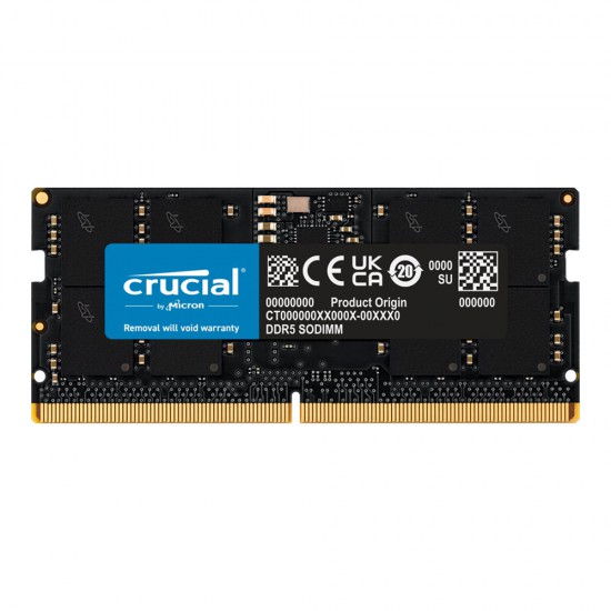 แรม RAM NB Crucial 16Gb/4800 DDR5 1.1V CL40 (CT16G48C40S5) สามารถออกใบกำกับภาษีได้
