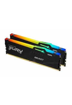 แรม RAM PC Kingston 16Gb/4800 DDR5 CL38 FURY Beast RGB (KF548C38BBAK2/16) สามารถออกใบกำกับภาษีได้