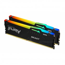แรม RAM PC Kingston 16Gb/4800 DDR5 CL38 FURY Beast RGB (KF548C38BBAK2/16) สามารถออกใบกำกับภาษีได้