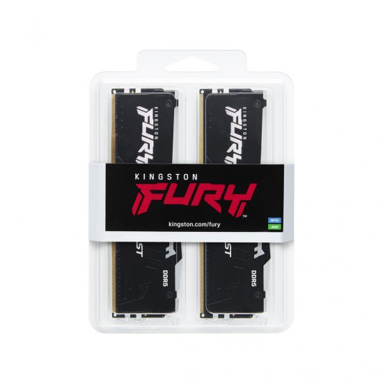 แรม RAM PC Kingston 16Gb/4800 DDR5 CL38 FURY Beast RGB (KF548C38BBAK2/16) สามารถออกใบกำกับภาษีได้