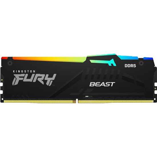 แรม RAM PC Kingston 16Gb/4800 DDR5 CL38 FURY Beast RGB (KF548C38BBAK2/16) สามารถออกใบกำกับภาษีได้