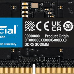 แรม RAM NB Crucial 16Gb DDR5/5600 SODIMM CL46 (CCL-CT16G56C46S5) สามารถออกใบกำกับภาษีได้