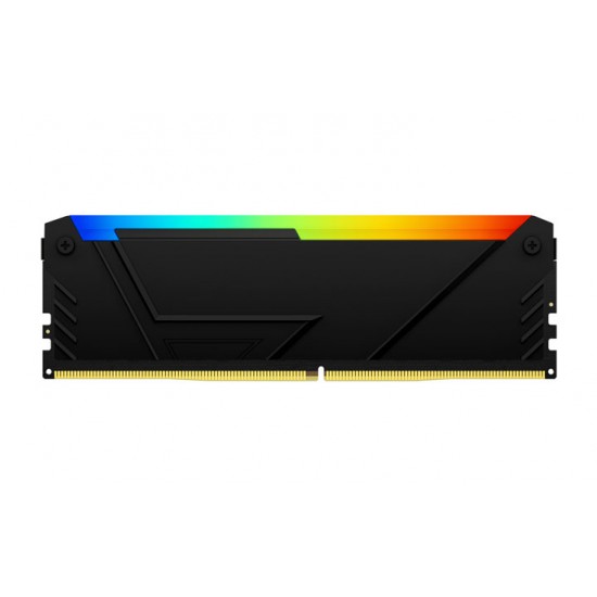 แรม RAM PC Kingston 16Gb/3600 DDR4 FURY Beast RGB (KF436C17BB2AK2/16) (2x8GB) สามารถออกใบกำกับภาษีได้