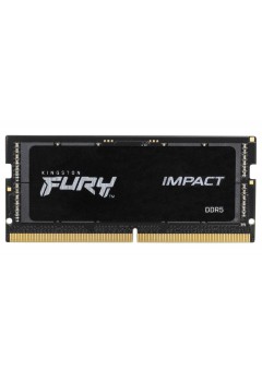 แรมโน๊ตบุ๊ค RAM NB Kingston 8Gb/4800 DDR5 CL38 FURY Impact Black(KF548S38IB-8) สามารถออกใบกำกับภาษีได้