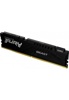 แรม RAM PC Kingston 32Gb/5200 DDR5 CL40 DIMM FURY Beast Black (KF552C40BB-32)32GBx1 สามารถออกใบกำกับภาษีได้