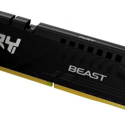 แรม RAM PC Kingston 32Gb/5200 DDR5 CL40 DIMM FURY Beast Black (KF552C40BB-32)32GBx1 สามารถออกใบกำกับภาษีได้