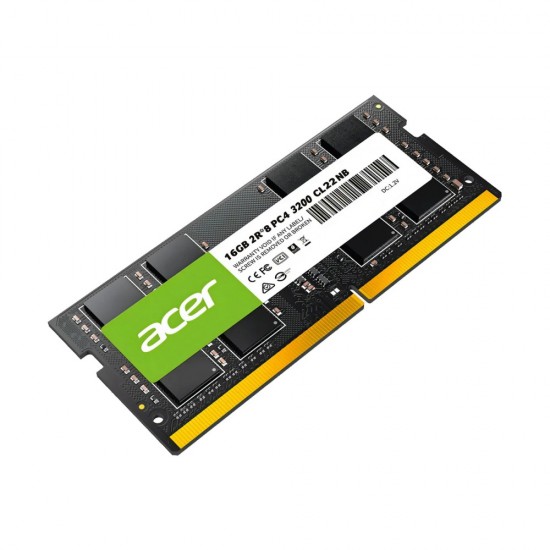 แรมโน๊ตบุ๊ค RAM NB Acer 16Gb/3200 DDR4 SD100 SO-DIMM (ZC.A01ST.OGD) สามารถออกใบกำกับภาษีได้