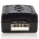 SOUND CARD SOUND External CC037 USB Virtual 7.1 Channel Adapter USB Audio Controller