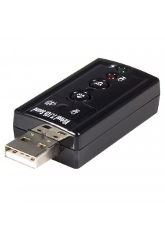 SOUND CARD SOUND External CC037 USB Virtual 7.1 Channel Adapter USB Audio Controller
