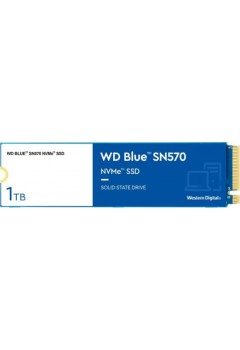 เอสเอสดี SSD M.2 WD 1TB SSD BLUE SN570 - PCIe 3/NVMe M.2 2280 (WDS100T3B0C) สามารถออกใบกำกับภาษีได้