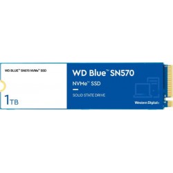 เอสเอสดี SSD M.2 WD 1TB SSD BLUE SN570 - PCIe 3/NVMe M.2 2280 (WDS100T3B0C) สามารถออกใบกำกับภาษีได้