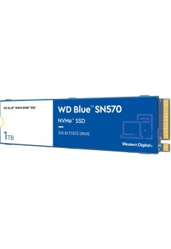 เอสเอสดี SSD M.2 WD 1TB SSD BLUE SN570 - PCIe 3/NVMe M.2 2280 (WDS100T3B0C) สามารถออกใบกำกับภาษีได้