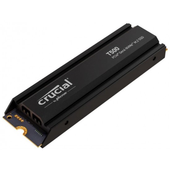 เอสเอสดี SSD M.2 Crucial T500 With Heatsink 1Tb PCle Gen4 NVMe M.2 (CT1000T500SSD5) สามารถออกใบกำกับภาษีได้