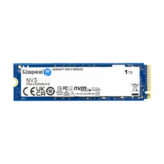 เอสเอสดี SSD M.2 Kingston 1Tb NV3 SSD M.2 NVMe Solid State Drive(SNV3S/1000G) สามารถออกใบกำกับภาษีได้