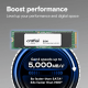 เอสเอสดี SSD M.2 Crucial E100 1Tb PCIe 2280 NVMe M.2 (CT1000E100SSD8) สามารถออกใบกำกับภาษีได้