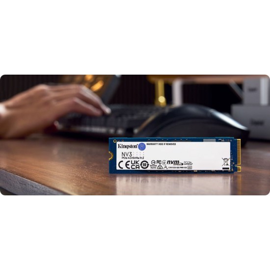 เอสเอสดี SSD M.2 Kingston 500G NV3 SSD M.2 NVMe Solid State Drive(SNV3S/500G) สามารถออกใบกำกับภาษีได้