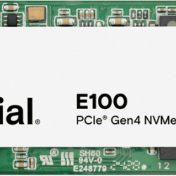 เอสเอสดี SSD M.2 Crucial E100 480Gb PCIe 2280 NVMe M.2 (CT480E100SSD8) สามารถออกใบกำกับภาษีได้