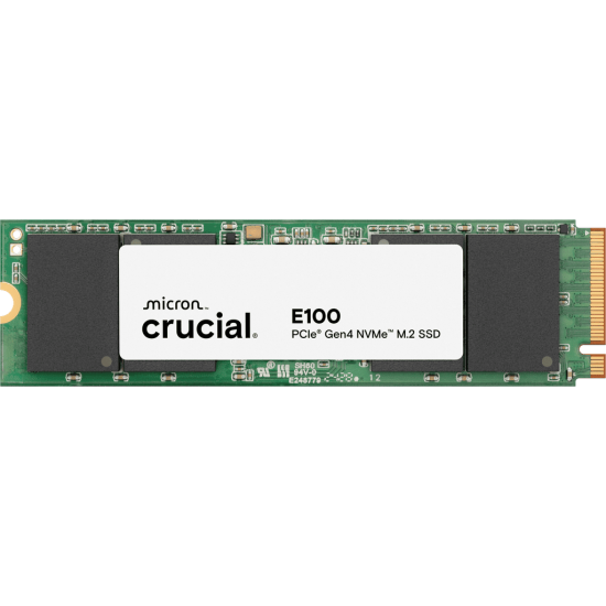 เอสเอสดี SSD M.2 Crucial E100 480Gb PCIe 2280 NVMe M.2 (CT480E100SSD8) สามารถออกใบกำกับภาษีได้