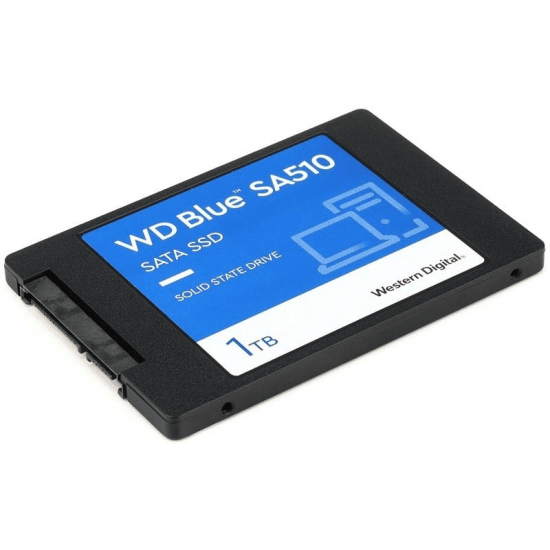 เอสเอสดี SSD SATA WD SA510 1TB Blue Solid State Drive Up to 560 MB/s(WDS100T3B0A) สามารถออกใบกำกับภาษีได้
