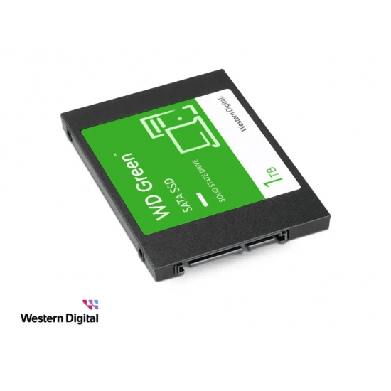 เอสเอสดี SSD SATA WD 1Tb Green 3D SATA 7MM (WDSSD1TB-SATA-GREEN-3D-T3)WDS100T3G0A-00BJG0 สามารถออกใบกำกับภาษีได้