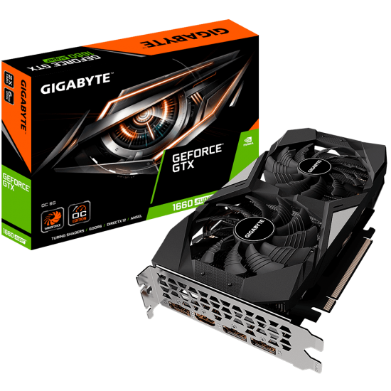 VGA Gigabyte GTX1660 Super/6Gb GDDR6 OC Edition