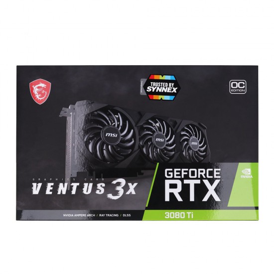 VGA MSI RTX3080Ti 12Gb GDDR6X Ventus 3X Gaming OC Edition (Geforce RTX 3080 Ti VENTUS 3X 12G OC)