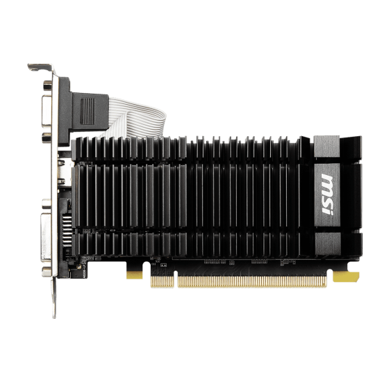 VGA MSI GT730/2Gb DDR3 OC Edition Low Profile (N730K-2GD3H/LPV1)