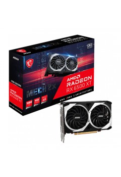 การ์ดจอ VGA MSI Radeon RX 6500 XT 4Gb GDDR6 MECH 2X OC Edition (Radeon RX 6500 XT MECH 2X 4G OC) สามารถออกใบกำกับภาษีได้