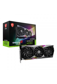 การ์ดจอ VGA MSI GEFORCE RTX 4080 GAMING X TRIO - 16GB GDDR6X (4080-16Gb-GAMING-X-TRIO) สามารถออกใบกำกับภาษีได้