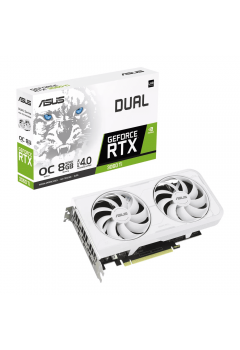 การ์ดจอ VGA ASUS Dual Geforce RTX3060Ti White OC Edition 8Gb GDDR6X PCIe (DUAL-RTX3060Ti-O8GD6X-WHITE) สามารถออกใบกำกับภาษีได้