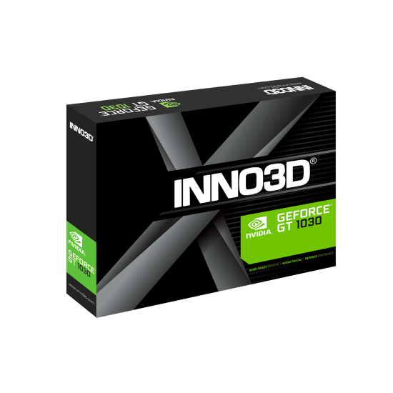 การ์ดจอ VGA INNO3D GEFORCE GT1030/2GB GDDR5 (N1030-1DDV-E5BL) สามารถออกใบกำกับภาษีได้