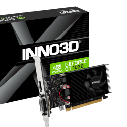 การ์ดจอ VGA INNO3D GEFORCE GT1030/2GB GDDR5 (N1030-1DDV-E5BL) สามารถออกใบกำกับภาษีได้