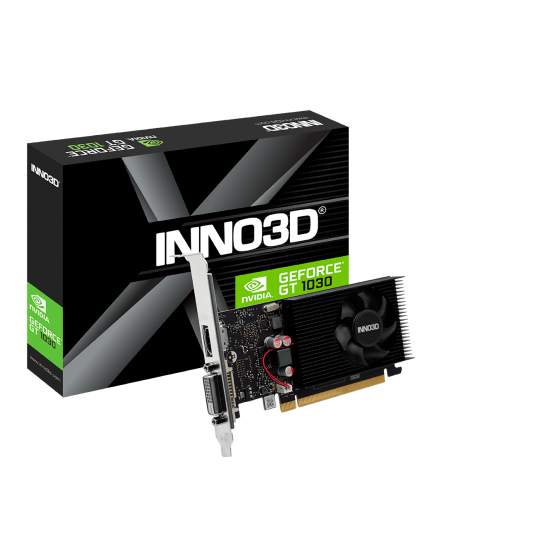 การ์ดจอ VGA INNO3D GEFORCE GT1030/2GB GDDR5 (N1030-1DDV-E5BL) สามารถออกใบกำกับภาษีได้