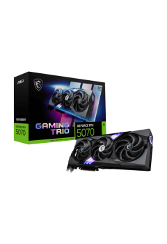 การ์ดจอ VGA MSI Geforce RTX5070 12G Gaming TRIO OC PCI-E GDDR7 192Bit (912-V532-019) สามารถออกใบกำกับภาษีได้