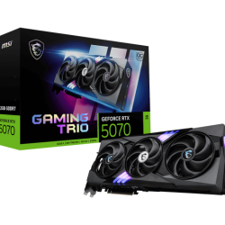 การ์ดจอ VGA MSI Geforce RTX5070 12G Gaming TRIO OC PCI-E GDDR7 192Bit (912-V532-019) สามารถออกใบกำกับภาษีได้